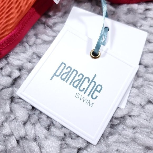 Panache Isobel Underwire Bandeau Molded Swimsuit Bikini Top SW0763 Size 28DD - Picture 6 of 10